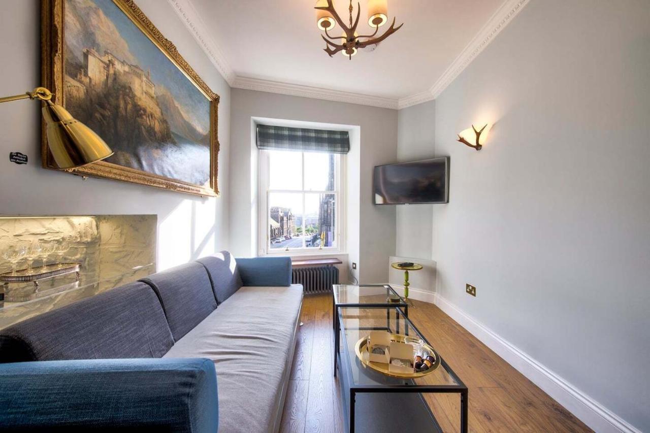Upper Bow - Luxurious, Modern 1Br Apartment Near Castle Edinburgh Luaran gambar