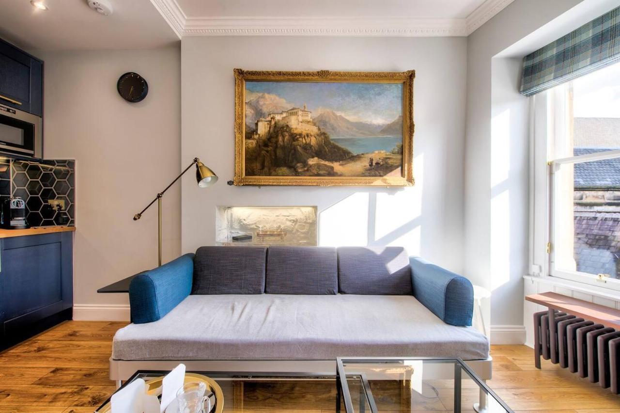 Upper Bow - Luxurious, Modern 1Br Apartment Near Castle Edinburgh Luaran gambar