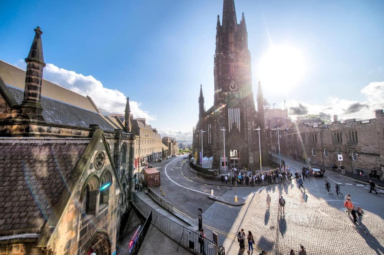 Upper Bow - Luxurious, Modern 1Br Apartment Near Castle Edinburgh Luaran gambar
